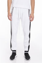 Load image into Gallery viewer, RALLY TRACK PANTS- WHITE