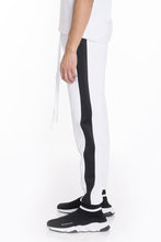 Load image into Gallery viewer, RALLY TRACK PANTS- WHITE