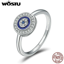 Load image into Gallery viewer, Sterling Silver Forever Clear Black CZ Circle Round