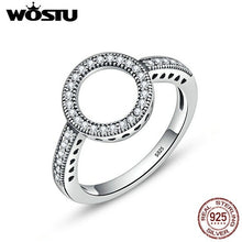 Load image into Gallery viewer, Sterling Silver Forever Clear Black CZ Circle Round