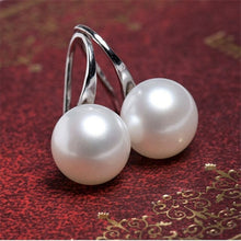 Load image into Gallery viewer, New Gold Color Metal Pearl Drop Earrings Fashion Simulated