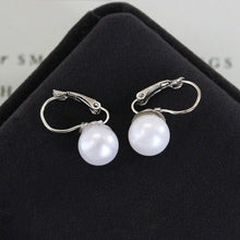 Load image into Gallery viewer, New Gold Color Metal Pearl Drop Earrings Fashion Simulated