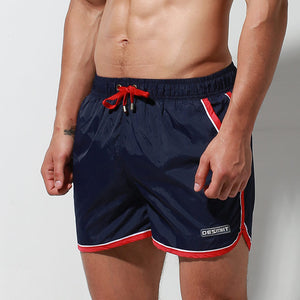 Waterproof Nylon Mens Swimming Shorts Desmiit Swimwear Men Swim Trunks