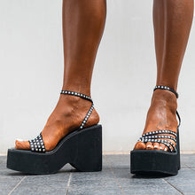Load image into Gallery viewer, Wedge Women Sandals 2022 New Female Pu Leather Fashion Platform Shoes