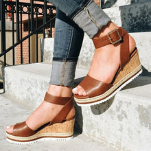 Load image into Gallery viewer, Wedges Shoes For Women High Heels Sandals Summer Shoes Flip Flop