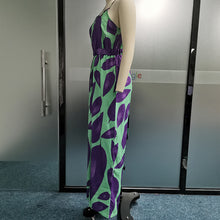 Load image into Gallery viewer, Jumpsuit Sexy Strap Sleeveless Design Suspender Leaf
