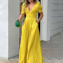 Load image into Gallery viewer, Jumpsuit Summer Sexy Elegant V-neck Backless