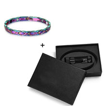 Load image into Gallery viewer, Fashion Mixing Color Stainless Steel Bracelet Magnetic Therapy