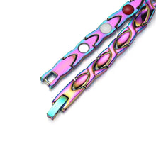 Load image into Gallery viewer, Fashion Mixing Color Stainless Steel Bracelet Magnetic Therapy