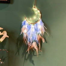 Load image into Gallery viewer, White Dream Catcher Moon Dreamcatcher Kpop Charms Kids Angel Dreams