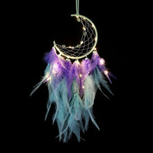 Load image into Gallery viewer, White Dream Catcher Moon Dreamcatcher Kpop Charms Kids Angel Dreams