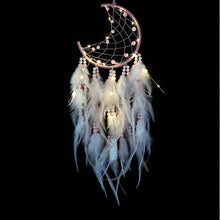 Load image into Gallery viewer, White Dream Catcher Moon Dreamcatcher Kpop Charms Kids Angel Dreams