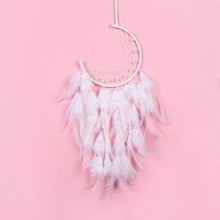 Load image into Gallery viewer, White Dream Catcher Moon Dreamcatcher Kpop Charms Kids Angel Dreams