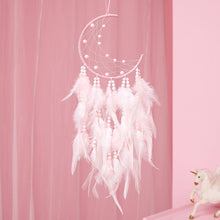 Load image into Gallery viewer, White Dream Catcher Moon Dreamcatcher Kpop Charms Kids Angel Dreams