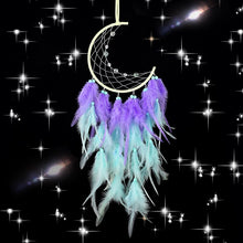 Load image into Gallery viewer, White Dream Catcher Moon Dreamcatcher Kpop Charms Kids Angel Dreams