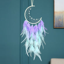 Load image into Gallery viewer, White Dream Catcher Moon Dreamcatcher Kpop Charms Kids Angel Dreams