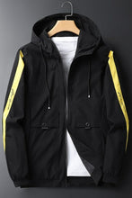 Load image into Gallery viewer, Windbreaker Jacket Hoody Men's Fashion Bomber Jacket Thin Slim Outwear