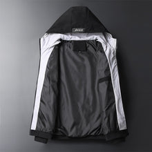 Load image into Gallery viewer, Windbreaker Jacket Hoody Men's Fashion Bomber Jacket Thin Slim Outwear