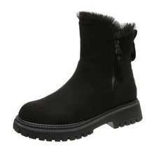 Load image into Gallery viewer, Winter Boots Lady Female Shoes Zipper Round Toe