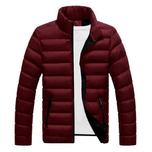Load image into Gallery viewer, Winter Clothes Men's Windproof Plus Velvet Thick Coat Fashion Warm