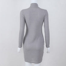 Load image into Gallery viewer, Winter Dress Knitted Sweater Dress Women Plus Size  Fashion Pencil