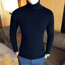 Load image into Gallery viewer, Thick Warm Sweater Men Turtleneck