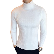 Load image into Gallery viewer, Thick Warm Sweater Men Turtleneck