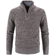 Load image into Gallery viewer, Men's Fleece Thicker Sweater Half Zipper Turtleneck Warm
