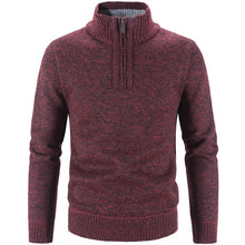 Load image into Gallery viewer, Men's Fleece Thicker Sweater Half Zipper Turtleneck Warm