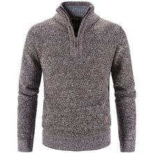 Load image into Gallery viewer, Men's Fleece Thicker Sweater Half Zipper Turtleneck Warm