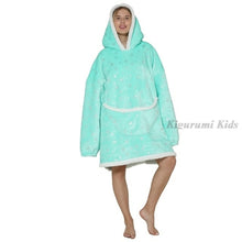Load image into Gallery viewer, Winter Oversize Huggle Hoodie Sweatshirt Kids Women Flannel Blanket
