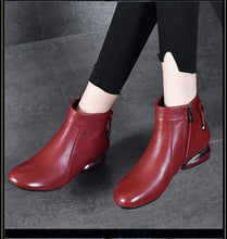 Load image into Gallery viewer, Winter Platform Boots Fashion Designer Ankle Low