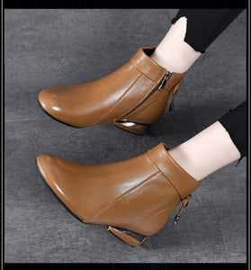 Winter Platform Boots Fashion Designer Ankle Low