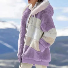 Load image into Gallery viewer, Women Long Sleeve Plush Warm Jacket