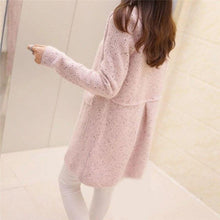 Load image into Gallery viewer, Winter Warm Fashion Women Solid Color Pockets Knitted Sweater Tunic - Sophornlilly