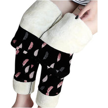 Load image into Gallery viewer, Winter Warm Legging Women Christmas Print Velvet Thickened Leggings