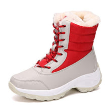 Load image into Gallery viewer, Winter Women Boots High Quality Keep Warm Ankle Snow Boots Lace