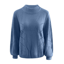 Load image into Gallery viewer, Winter Women Fashion Sweater Female Solid Color Round Neck Pullover