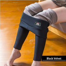 Load image into Gallery viewer, Winter Women Leggings Velvet Warm Hight Waist Leggings Women Solid