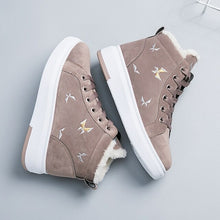 Load image into Gallery viewer, Winter Women's Sneakers Lace up Fashion Ankle Boots Ladies Casual