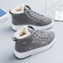 Load image into Gallery viewer, Winter Women's Sneakers Lace up Fashion Ankle Boots Ladies Casual