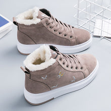 Load image into Gallery viewer, Winter Women's Sneakers Lace up Fashion Ankle Boots Ladies Casual