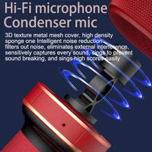 Load image into Gallery viewer, Wireless Bluetooth Karaoke Microphone Portable Professional Speaker