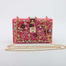 Load image into Gallery viewer, Woman Acrylic Bag Luxury Brand Designer Women Messenger Bags Crystal