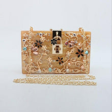 Load image into Gallery viewer, Woman Acrylic Bag Luxury Brand Designer Women Messenger Bags Crystal