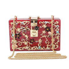 Load image into Gallery viewer, Woman Acrylic Bag Luxury Brand Designer Women Messenger Bags Crystal