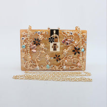 Load image into Gallery viewer, Woman Acrylic Bag Luxury Brand Designer Women Messenger Bags Crystal