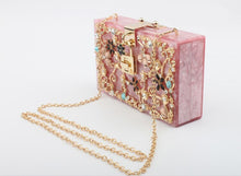 Load image into Gallery viewer, Woman Acrylic Bag Luxury Brand Designer Women Messenger Bags Crystal