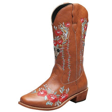 Load image into Gallery viewer, Woman Boots Vintage Casual Women Boot Fashion Punk Style New Cowboy