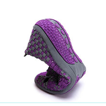 Load image into Gallery viewer, Elastic Band Sandals Weave Flats